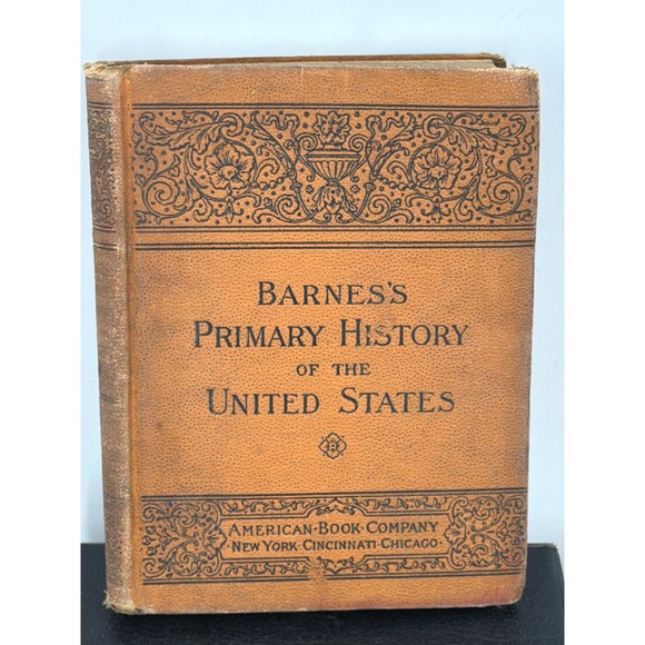 American Book Company Other - Barnes's Primary History of the United States Antique School Book TF Donnelly